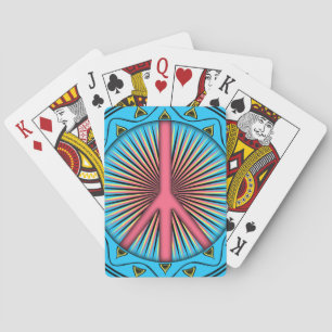 Peace ~ Sun Playing Cards