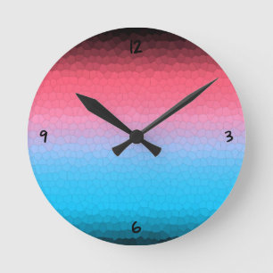Peace ~ Sun Round Clock