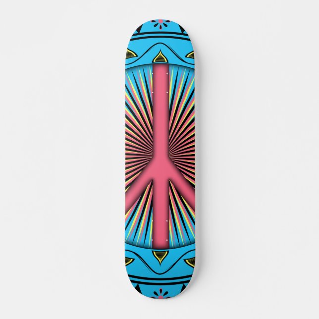 Peace ~ Sun Skateboard Deck (Front)