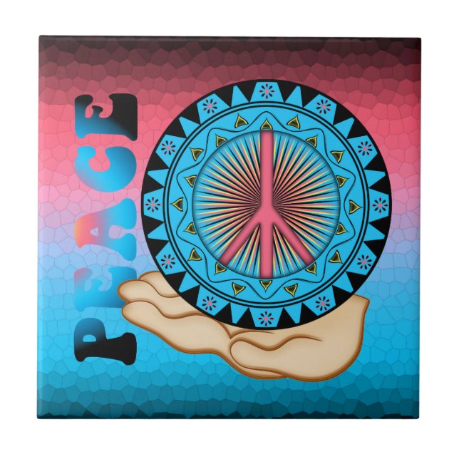 Peace ~ Sun Tile (Front)