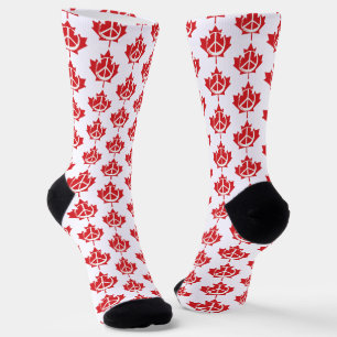 Peace Symbol Canada is Not for Sale to the USA Socks