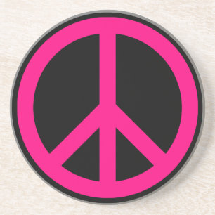 Peace Symbol Coaster