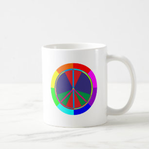 peace symbol coffee mug
