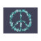Peace symbol flower power