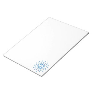 Peace Symbol Flowers Notepad