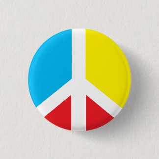 Peace Symbol Mini-button 3 Cm Round Badge