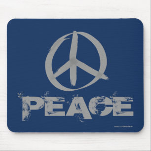 Peace Symbol Mouse Pad