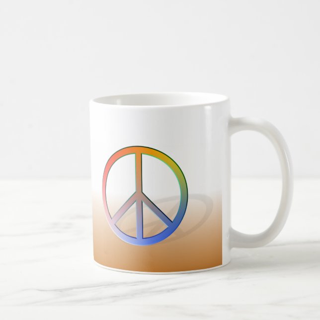 Peace Symbol Mug (Right)