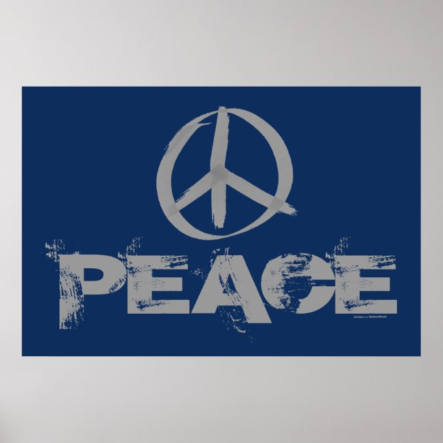 Peace Symbol Poster (Front)