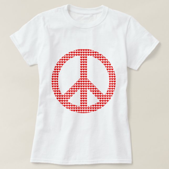 Peace Symbol T-Shirt (Design Front)