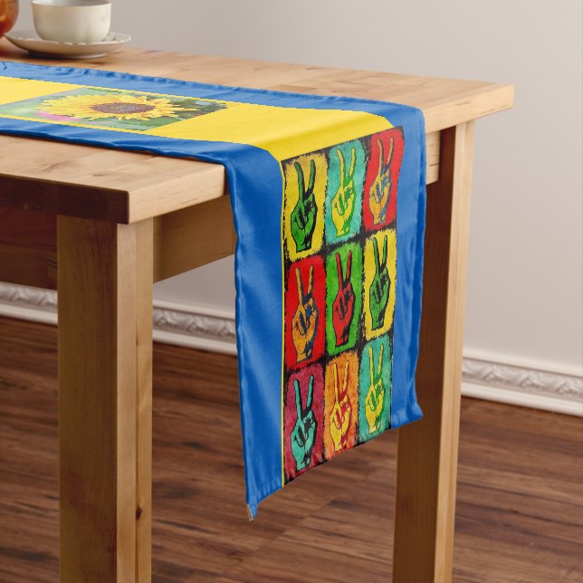 Peace Table Runner (In Situ)