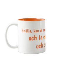 Peace Talks Coffee Mug