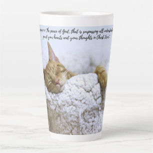 Peace That Passes All....Cat Travel Mug – 