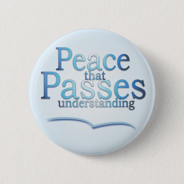 Peace that Passes Understanding Button (Front)