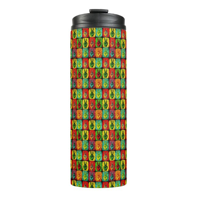 Peace Thermal Tumbler (Front)