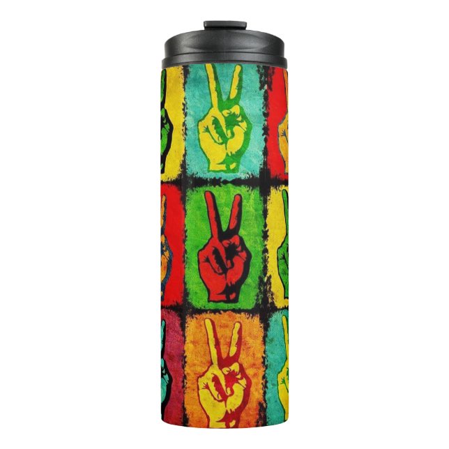 Peace Thermal Tumbler (Front)