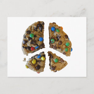 PEACE through Cookies Postcard