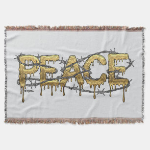 Peace Throw Blanket
