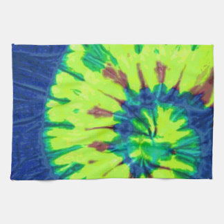 Peace Tie Dye 60s Hippy Love Tea Towel