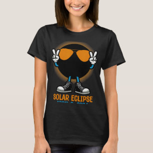 Peace Totality Solar Eclipse April 8 2024 Women Me T-Shirt