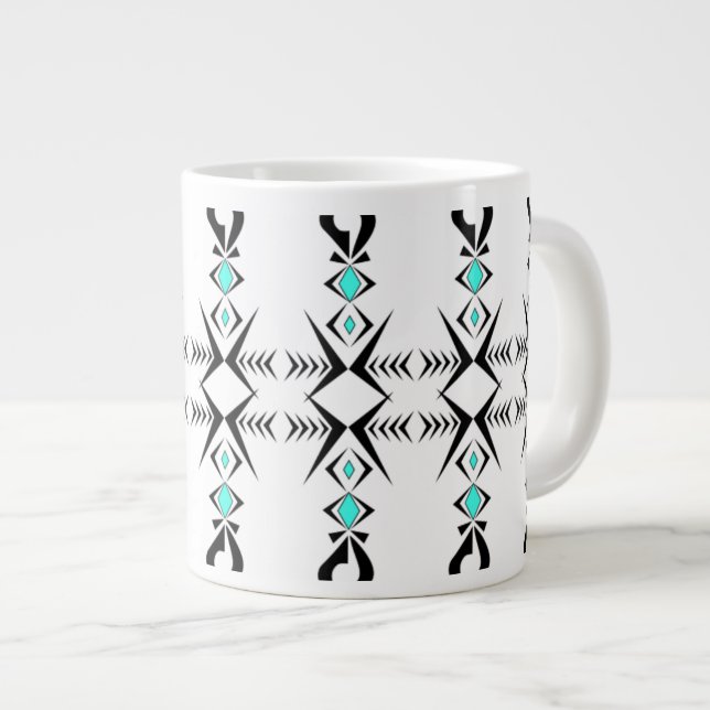 Peace ~ Tranquil Large Coffee Mug (Front Right)