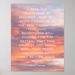 Peace & Tranquillity Encouraging Quote Poster