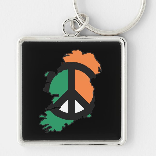 Peace United Ireland Key Ring (Front)