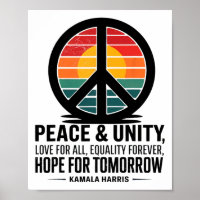 Peace Unity Love For All Equality Forever Hope For