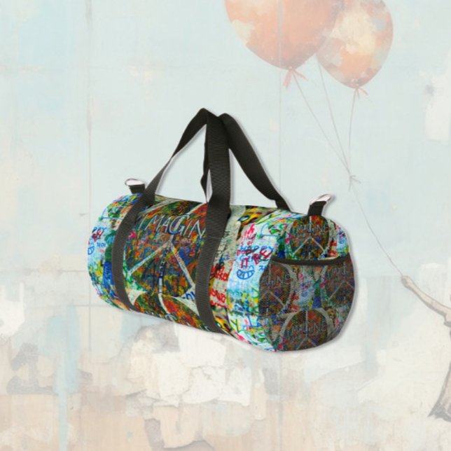 Peace Wall Art Duffle Bag (Creator Uploaded)