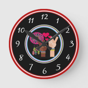 Peace Wall Clock