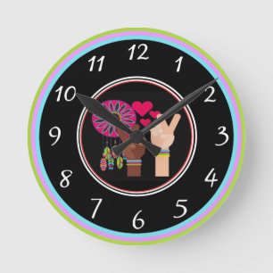 Peace Wall Clock