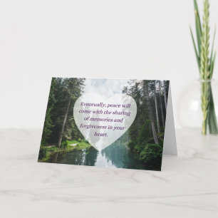 Peace will Come Card