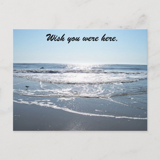 Peace, Wish you were here. Postcard (Front)