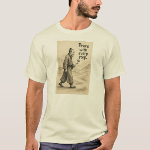 Peace With Every Step - T-Shirt