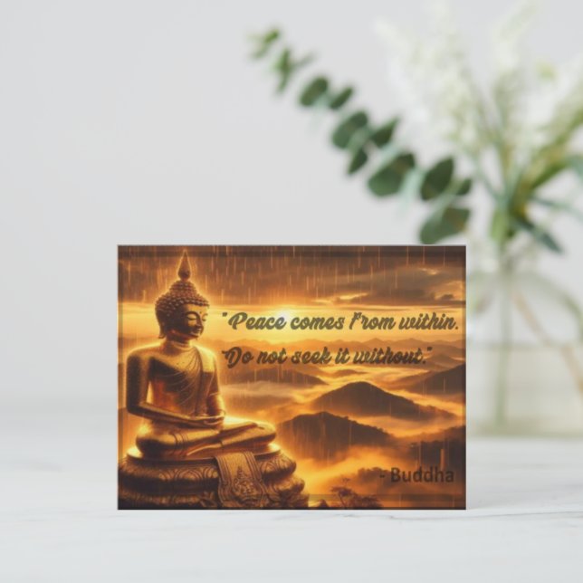 Peace Within Postcard (Standing Front)
