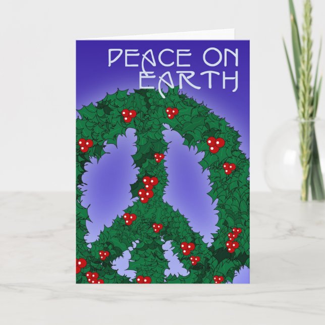 Peace Wreath Card 1 (Front)