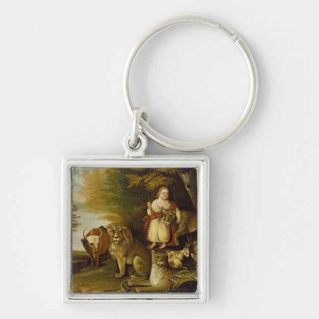 Peaceable Kingdom | 1830-32 Key Ring (Front)
