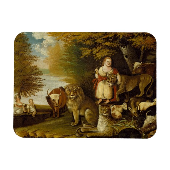Peaceable Kingdom | 1830-32 Magnet (Horizontal)