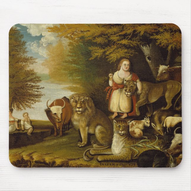 Peaceable Kingdom | 1830-32 Mouse Pad (Front)