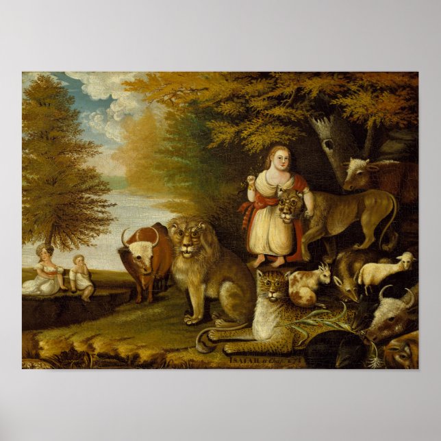 Peaceable Kingdom | 1830-32 Poster (Front)
