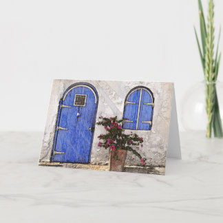 Peaceful Afternoon at the Blue Door Card