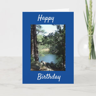 PEACEFUL AND BEAUTIFUL BIRTHDAY WISHES CARD