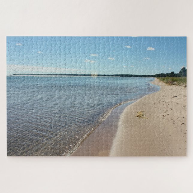 Peaceful at Big Traverse Jigsaw Puzzle (Horizontal)