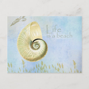 Peaceful Beach II Postcard