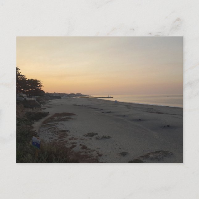 Peaceful Beach  Postcard (Front)