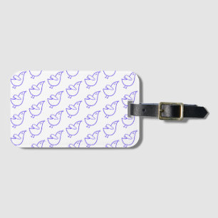Peaceful Birds Luggage Tag
