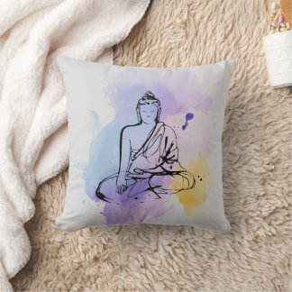 Peaceful Buddha Meditation Pillow