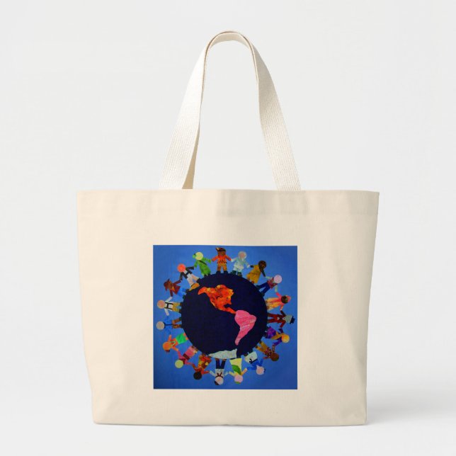Peaceful Children around the World Bag (Front)
