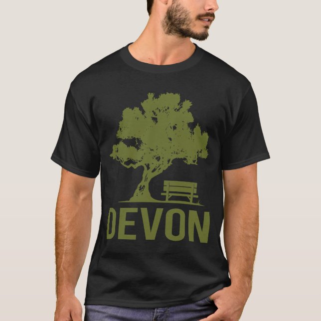 Peaceful Day - Devon Name T-Shirt (Front)