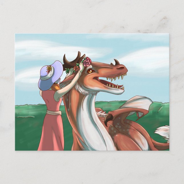 Peaceful Days Postcard (Front)